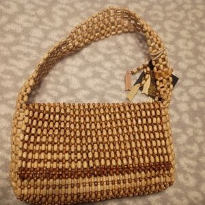 New Made In India Beaded Slouchy Bag